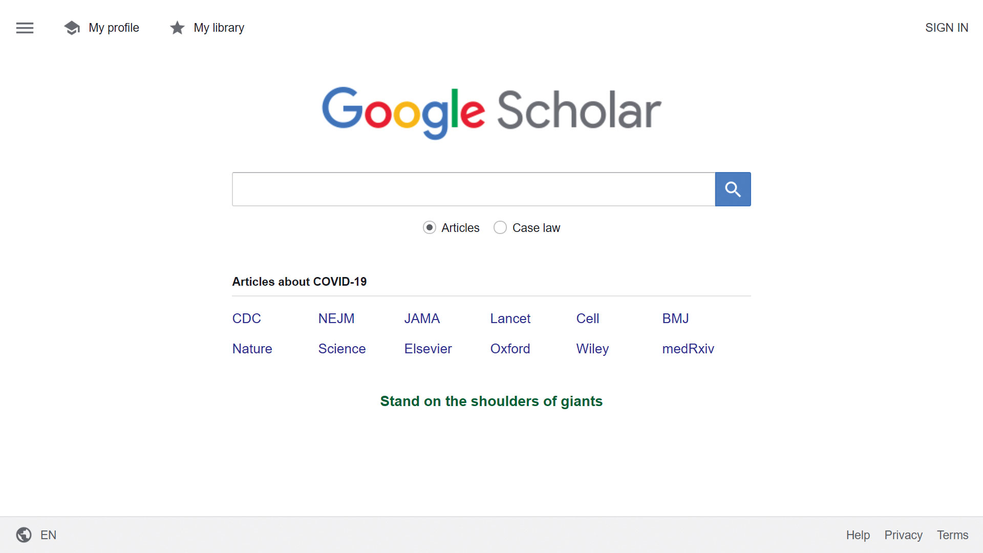 Google scholar